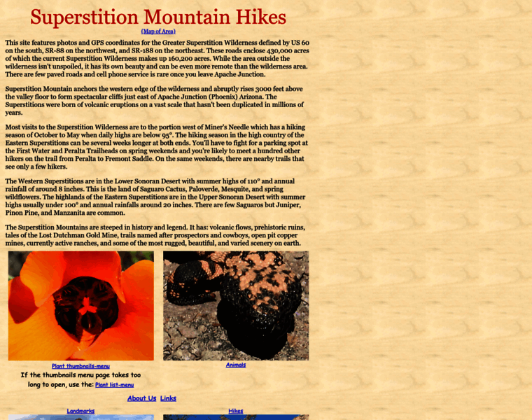 Superstitionmountainhikes.com thumbnail