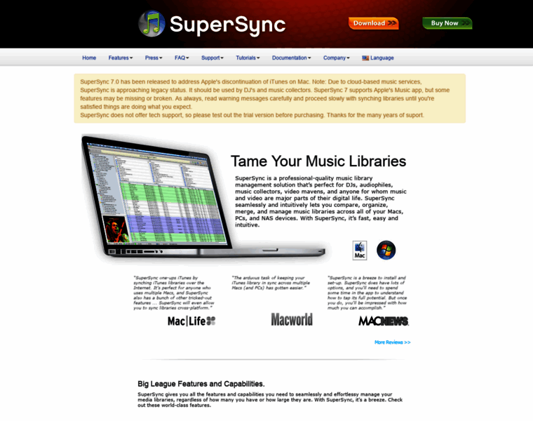 Supersync.com thumbnail