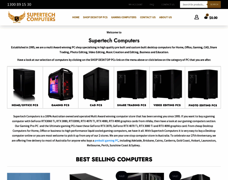 Supertechcomputers.com.au thumbnail