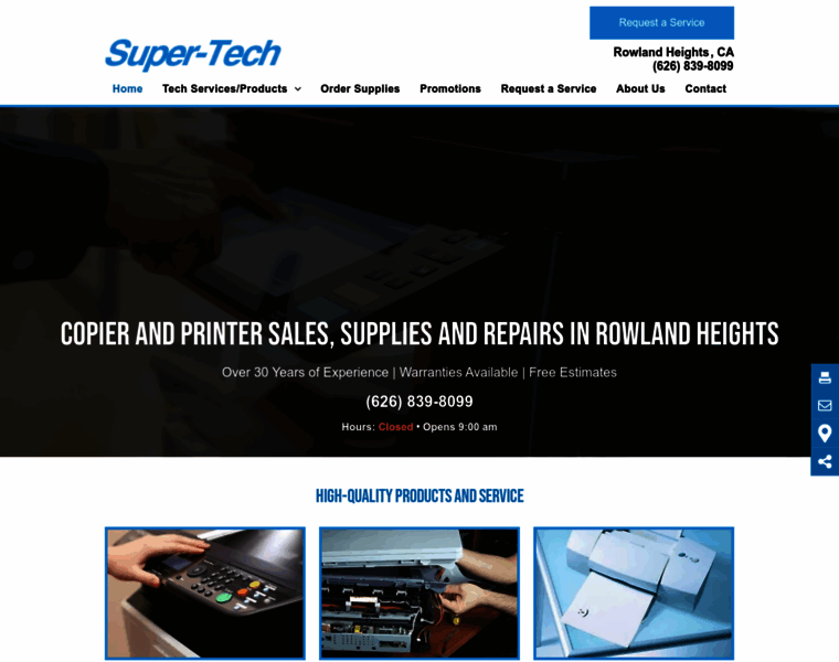 Supertechcopierprinter.com thumbnail