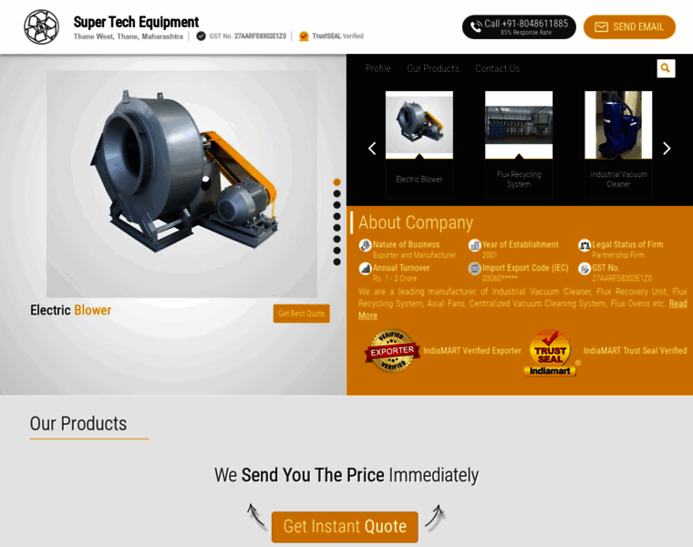 Supertechequipment.com thumbnail
