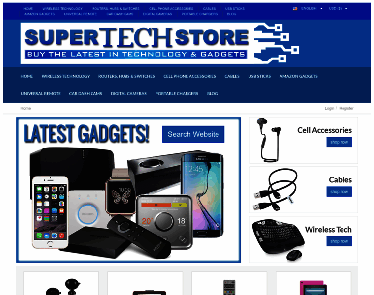 Supertechstore.com thumbnail