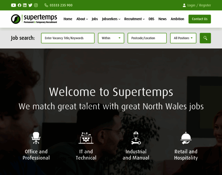 Supertemps.co.uk thumbnail