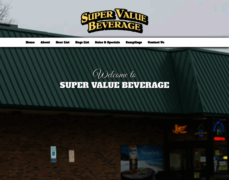 Supervaluebeverage.com thumbnail