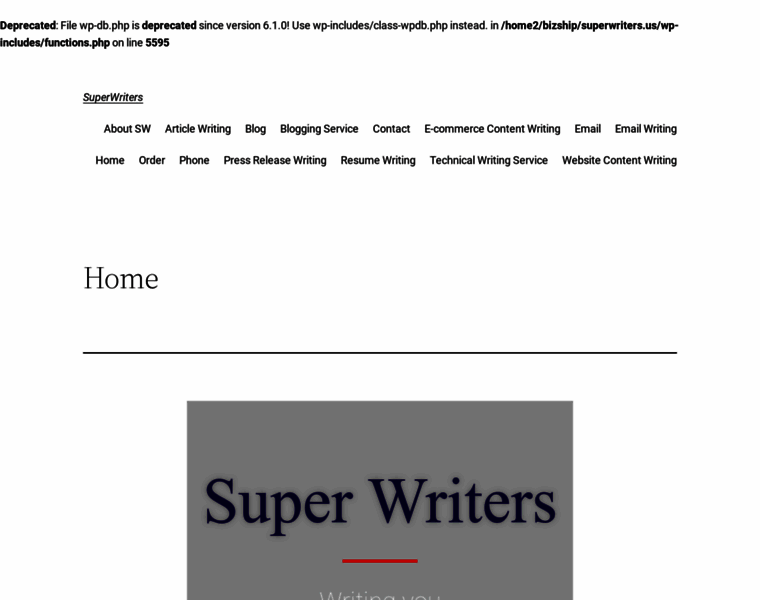 Superwriters.us thumbnail