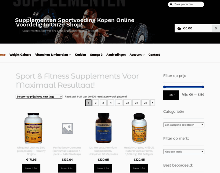 Supplementen-sportvoeding.nl thumbnail