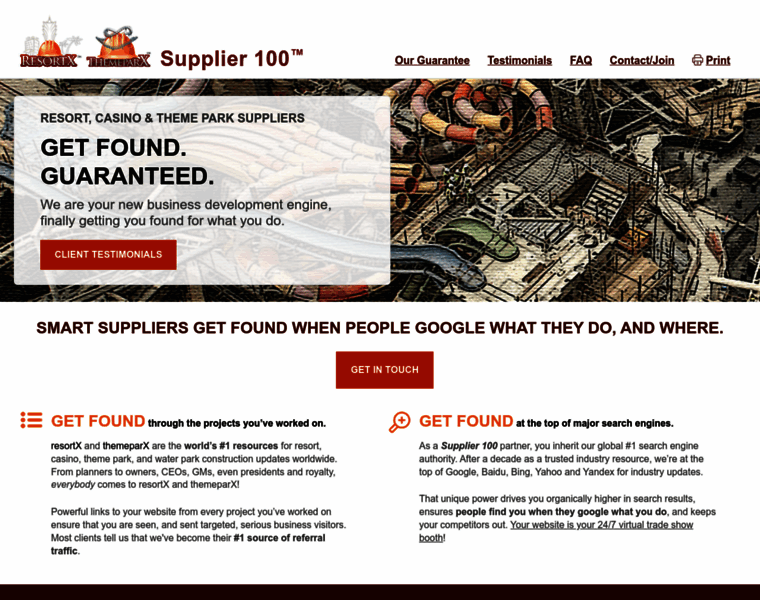 Supplier100.com thumbnail