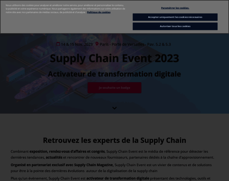 Supplychain-event.com thumbnail