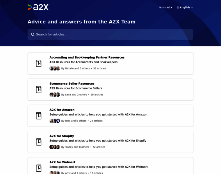 Support.a2xaccounting.com thumbnail