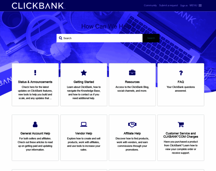 Support.clickbank.com thumbnail
