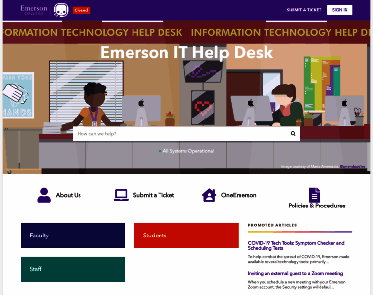 Support.emerson.edu thumbnail