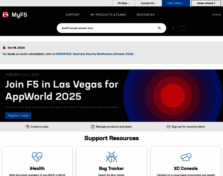 Support.f5.com thumbnail