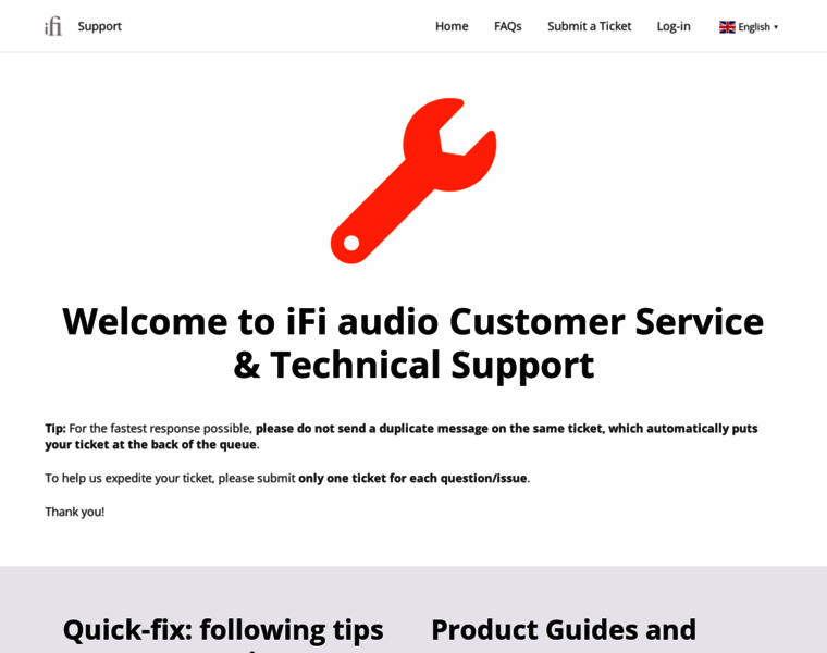 Support.ifi-audio.com thumbnail