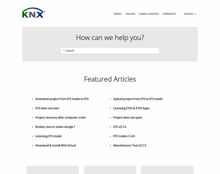 Support.knx.org thumbnail