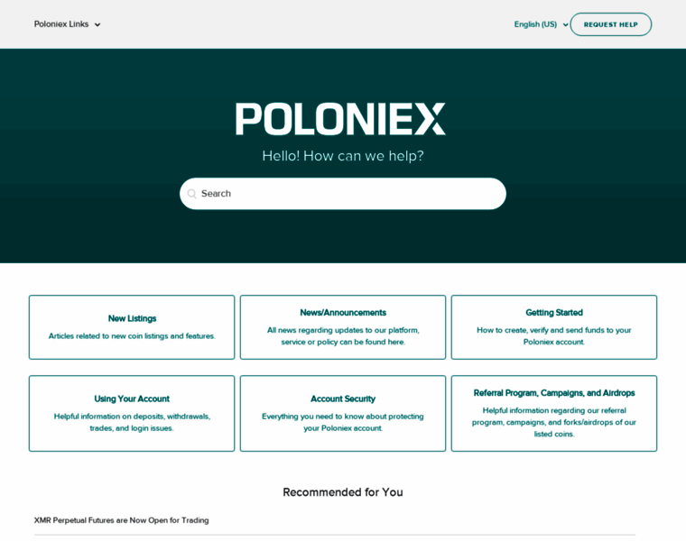 Support.poloniex.com thumbnail