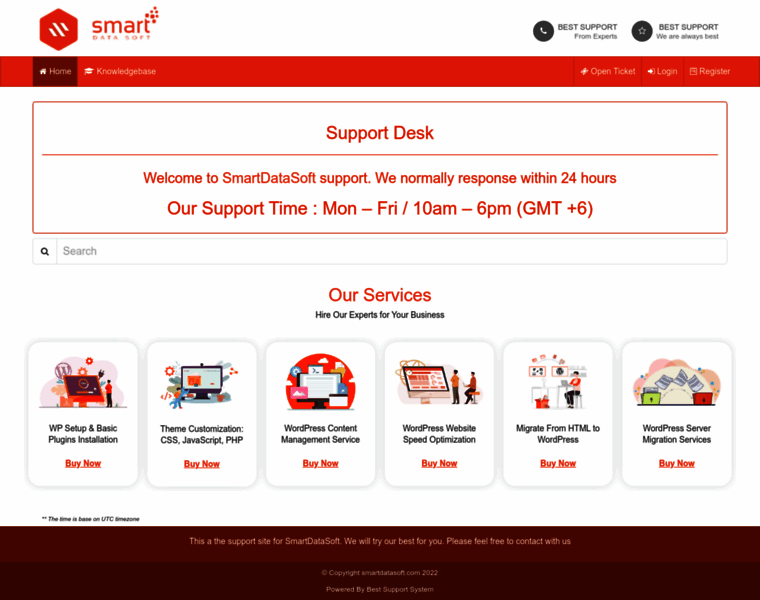 Support.smartdatasoft.com thumbnail
