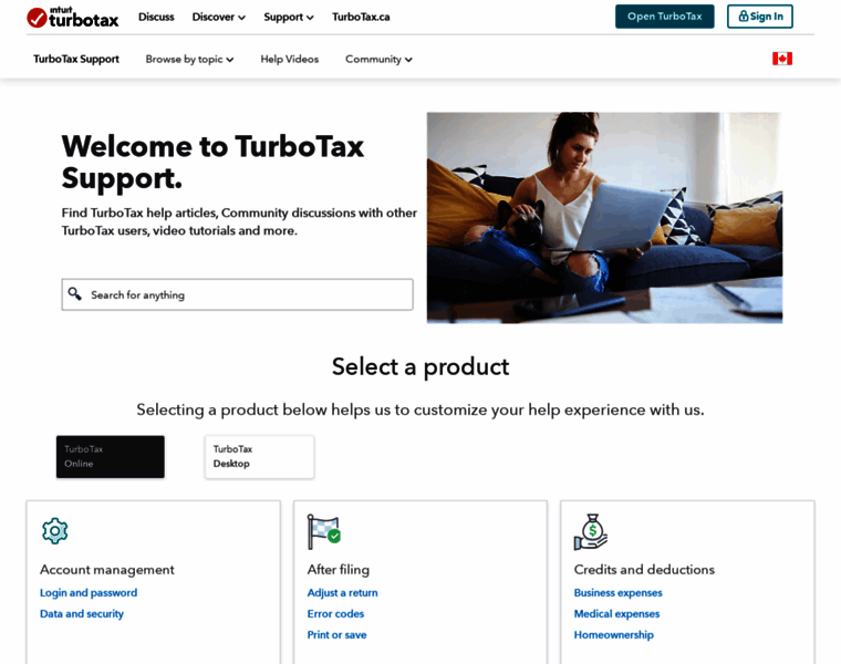 Support.turbotax.intuit.ca thumbnail