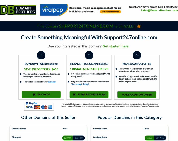 Support247online.com thumbnail Support247online.com thumbnail