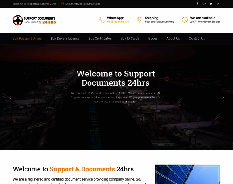 Supportdocuments24hrs.com thumbnail