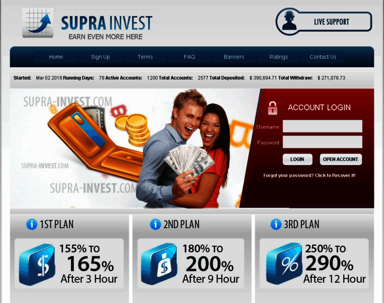 Supra-invest.com thumbnail