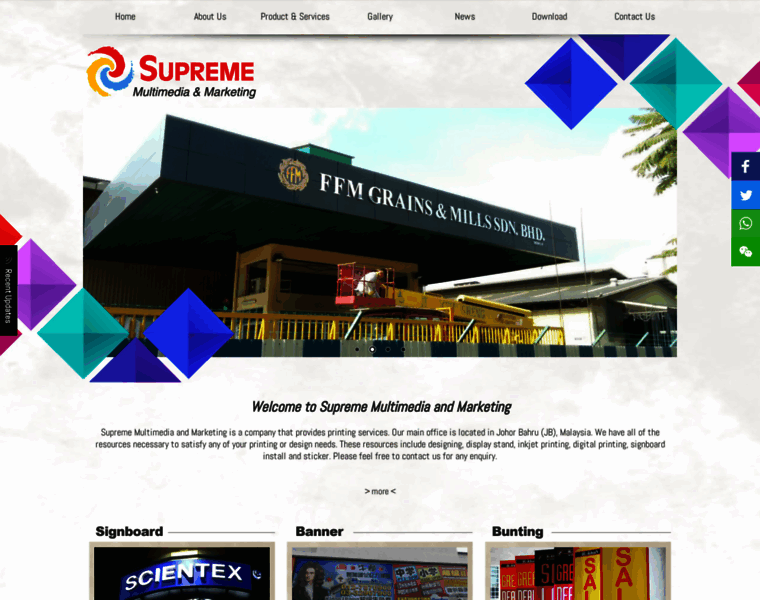 Supreme-advertising.com thumbnail