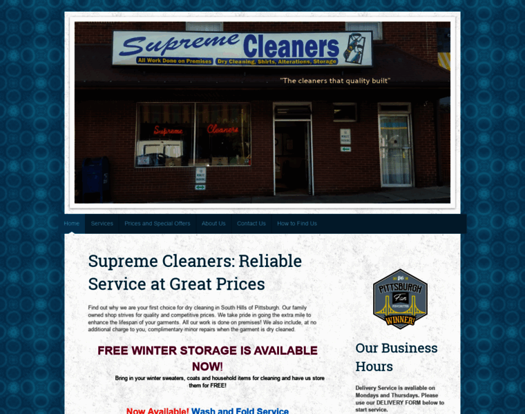 Supreme-cleaners.biz thumbnail