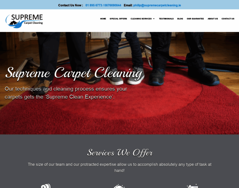 Supremecarpetcleaning.ie thumbnail