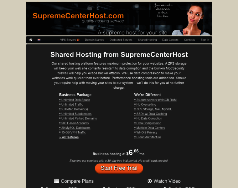 Supremecenterhost.com thumbnail