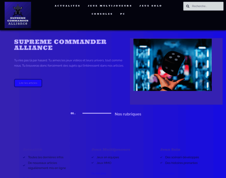 Supremecommander-alliance.com thumbnail