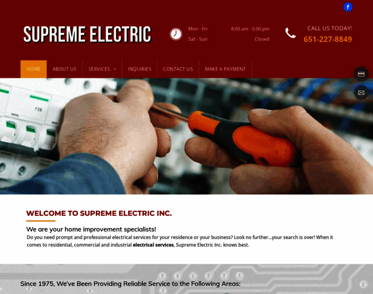 Supremeelectricinc.com thumbnail