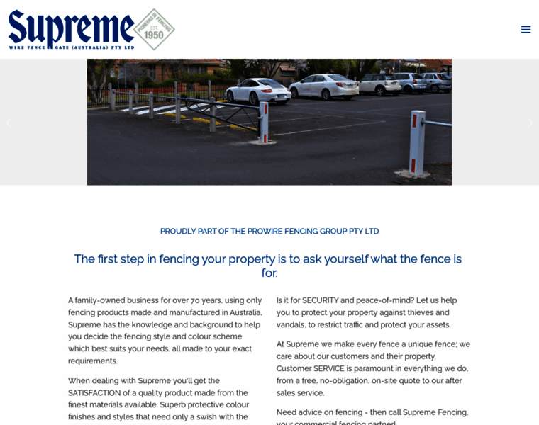 Supremefencing.com.au thumbnail