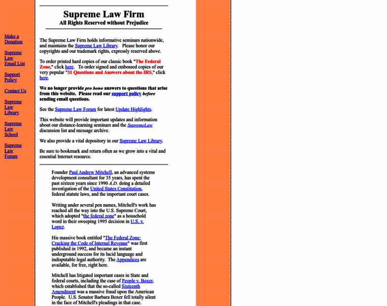 Supremelaw.org thumbnail
