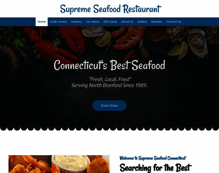 Supremeseafood.net thumbnail