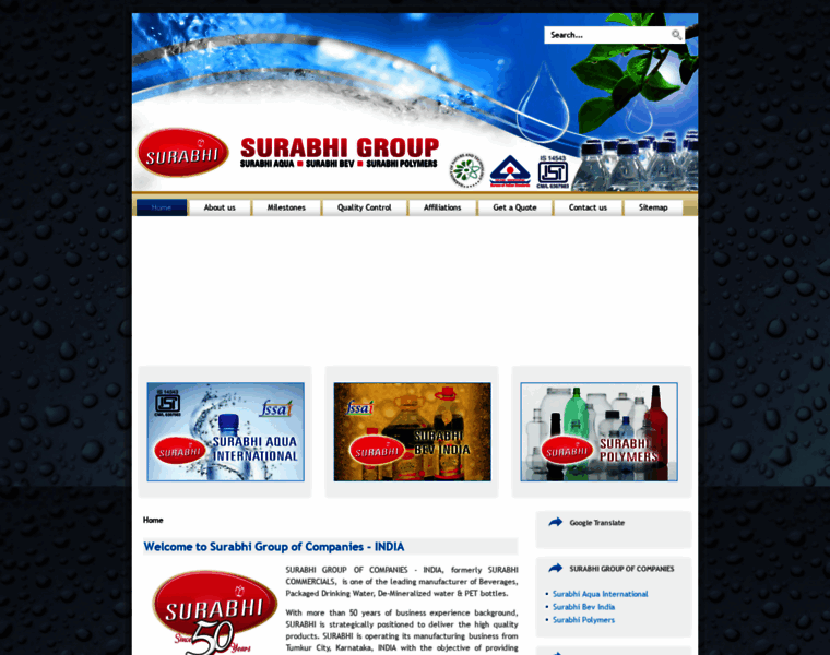 Surabhigroupindia.com thumbnail