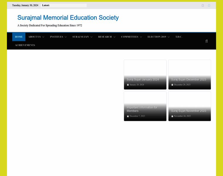 Surajmalmemorialeducationsociety.org thumbnail