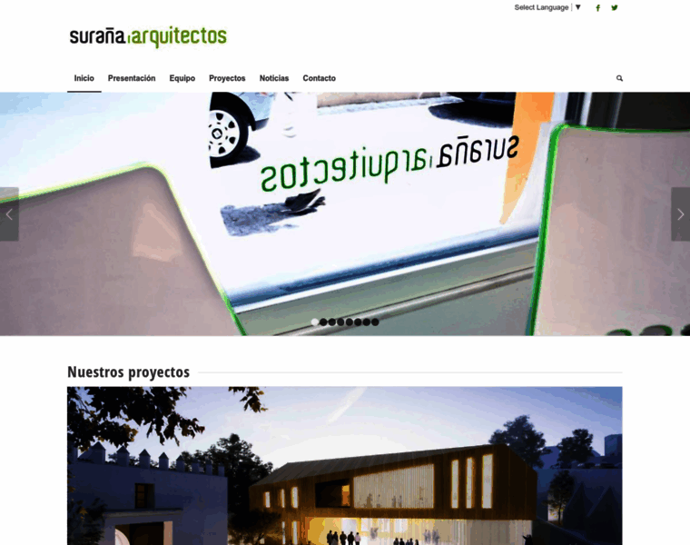Surana-arquitectos.es thumbnail