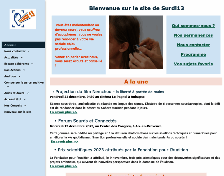 Surdi13.org thumbnail