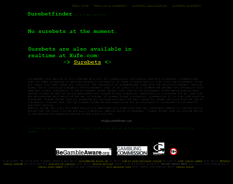 Surebetfinder.com thumbnail