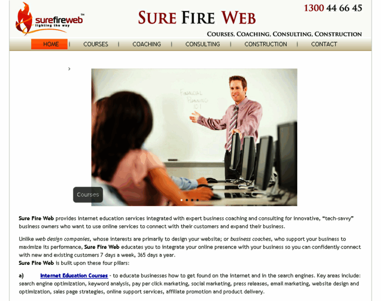Surefireweb.com.au thumbnail