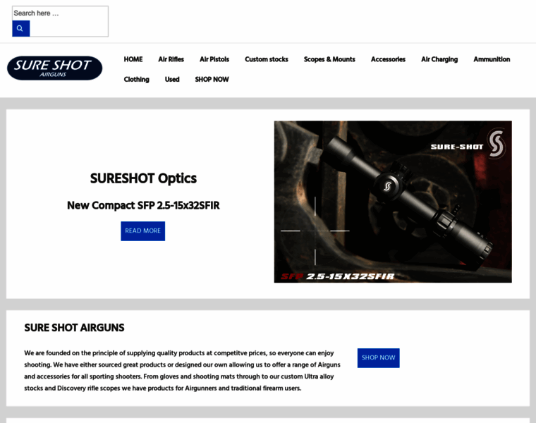 Sureshot-airguns.co.uk thumbnail