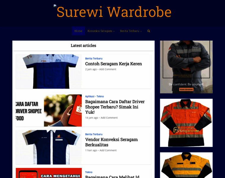 Surewi-seragam.com thumbnail