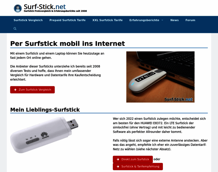 Surf-stick.net thumbnail