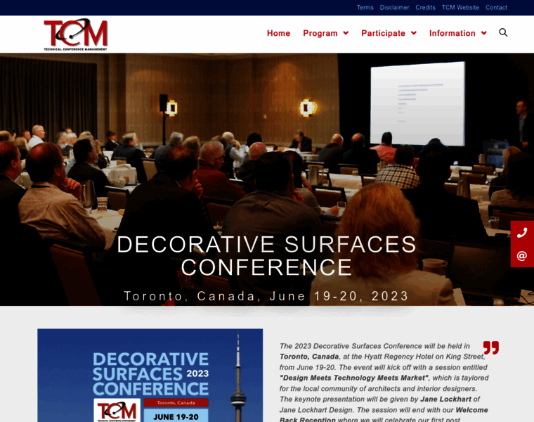 Surfaces-conference.com thumbnail