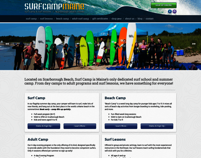 Surfcampme.com thumbnail