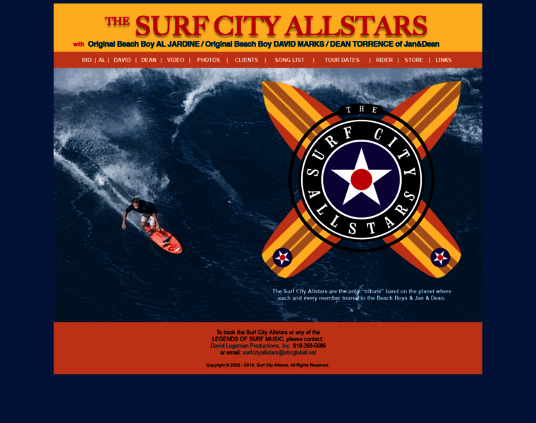 Surfcityallstars.com thumbnail