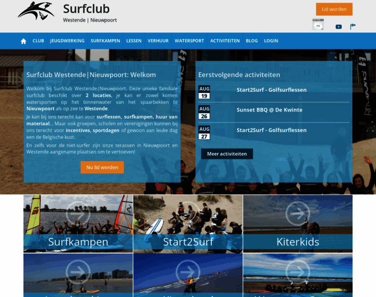 Surfclubwn.be thumbnail