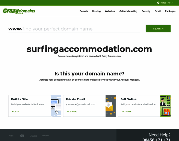 Surfingaccommodation.com thumbnail