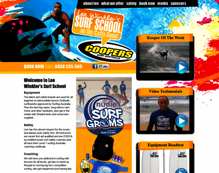 Surfschoolcoffsharbour.com.au thumbnail