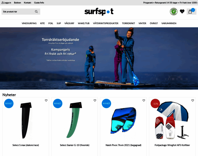Surfspot.se thumbnail