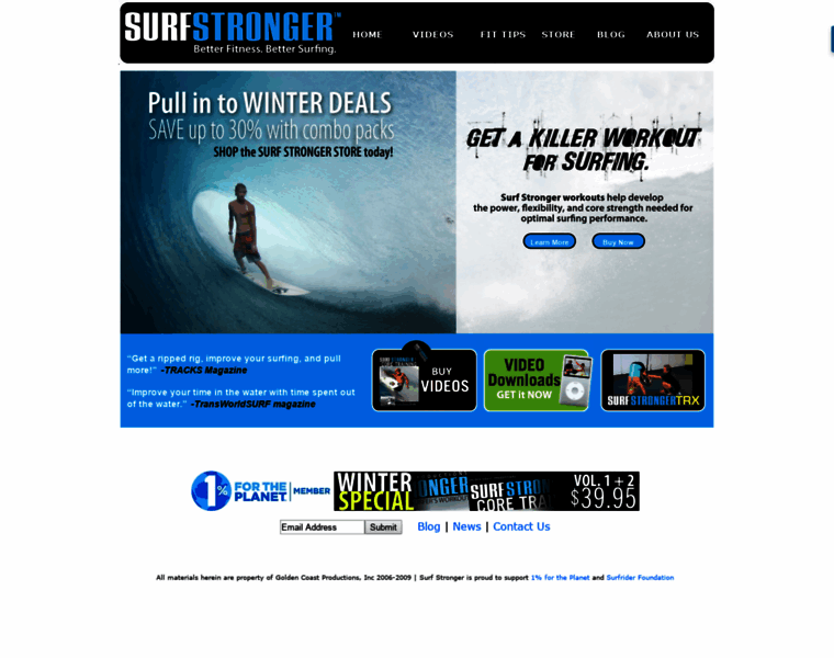 Surfstronger.com thumbnail